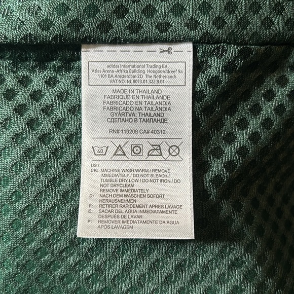 adidas Boston Celtics Green On-Court East Full Zip Jacket - Picture 7 of 9